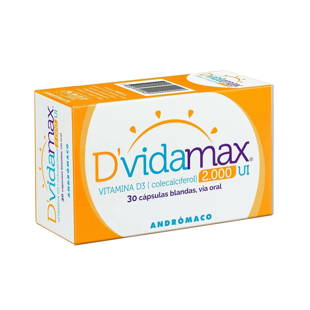 DVidamax 2000 UI x 30 Cápsulas Blandas ANDROMACO